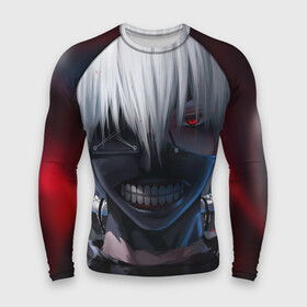 Мужской рашгард 3D с принтом TOKYO GHOUL | ТОКИЙСКИЙ ГУЛЬ (Z) в Новосибирске,  |  | anime | heroes | kaneki | manga | tokyo ghoul | аниме | герои | канеки | манга | токийский гуль | токио гуль