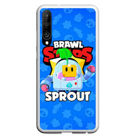 Чехол для Honor P30 с принтом BRAWL STARS SPROUT в Новосибирске, Силикон | Область печати: задняя сторона чехла, без боковых панелей | 8 bit | 8 бит | bibi | brawl stars | crow | el brown | leon | leon shark | max | mr.p | phoenix | sally leon | shark | sprout | stars | virus | werewolf | акула | биби | вирус | ворон | леон | оборотень | пингвин