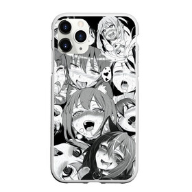 Чехол для iPhone 11 Pro матовый с принтом АХЕГАО в Новосибирске, Силикон |  | ahegao | anime | face | manga | аниме | ахегао | лицо | манга