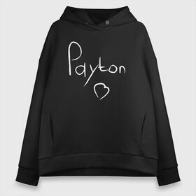 Женское худи Oversize хлопок с принтом PAYTON MOORMEIER - ТИКТОК в Новосибирске, френч-терри — 70% хлопок, 30% полиэстер. Мягкий теплый начес внутри —100% хлопок | боковые карманы, эластичные манжеты и нижняя кромка, капюшон на магнитной кнопке | flower | payton moormeier | roses | tiktok | автограф payton | блогер | пейтон | пейтон моормиер | розы | тикток | тиктокер | цветы | ютубер