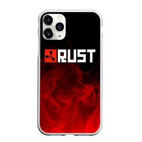 Чехол для iPhone 11 Pro матовый с принтом RUST в Новосибирске, Силикон |  | Тематика изображения на принте: dayz | facepunch | rust | state of decay | survival | the forest | this war of mine | выживалка rust | раст