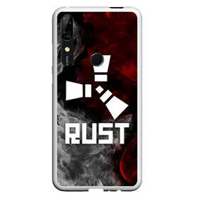 Чехол для Honor P Smart Z с принтом RUST в Новосибирске, Силикон | Область печати: задняя сторона чехла, без боковых панелей | dayz | facepunch | rust | state of decay | survival | the forest | this war of mine | выживалка rust | раст