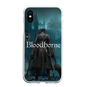 Чехол для iPhone XS Max матовый с принтом Bloodborne в Новосибирске, Силикон | Область печати: задняя сторона чехла, без боковых панелей | bloodborne | bloodborne 2 | esport | game | playstation | бладборн | игра | киберспорт | киберспортсмен | порождение крови