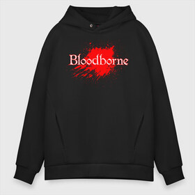 Мужское худи Oversize хлопок с принтом Bloodborne в Новосибирске, френч-терри — 70% хлопок, 30% полиэстер. Мягкий теплый начес внутри —100% хлопок | боковые карманы, эластичные манжеты и нижняя кромка, капюшон на магнитной кнопке | bloodborne | bloodborne 2 | esport | game | playstation | бладборн | игра | киберспорт | киберспортсмен | порождение крови