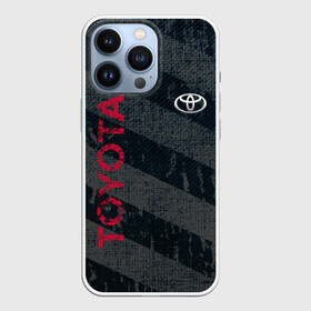 Чехол для iPhone 13 Pro с принтом TOYOTA | ТОЁТА в Новосибирске,  |  | 2020 | alphard | auto | camry | corolla | highlander | hilux | land cruiser 200 | prado | rav4 | sport | supra | toyota | tundra | авто | автомобиль | автомобильные | альфард | бренд | камри | марка | машины | спорт | тойота