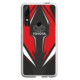 Чехол для Honor P Smart Z с принтом Toyota Driver team Red в Новосибирске, Силикон | Область печати: задняя сторона чехла, без боковых панелей | driver | driver team | racing | toyota | toyota team | гонки | тайота | тоёта | тойота