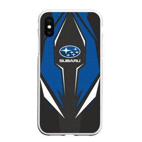 Чехол для iPhone XS Max матовый с принтом Subaru Driver team в Новосибирске, Силикон | Область печати: задняя сторона чехла, без боковых панелей | driver | driver team | racing | subaru | subaru team | гонки | машины | субарик | субару | тачки