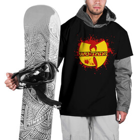 Накидка на куртку 3D с принтом Wu-Tang Clan в Новосибирске, 100% полиэстер |  | cappadonna | clan | ghostface killah | gza | inspectah deck | masta killa | method man | raekwon | rap | rza | u god | wu tang | wu tang clan | рэп
