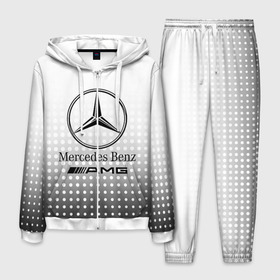 Мужской костюм 3D с принтом Mercedes-Benz в Новосибирске, 100% полиэстер | Манжеты и пояс оформлены тканевой резинкой, двухслойный капюшон со шнурком для регулировки, карманы спереди | amg | mercedes | mercedes значок | mercedes лого | mercedes марка | амг | бенц | лого автомобиля | логотип мерседес | мерин | мерс | мерседес | мерседес бенз | мерседес лого | мерседес эмблема