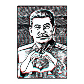 Магнитный плакат 2Х3 с принтом Сталин (Oko) в Новосибирске, Полимерный материал с магнитным слоем | 6 деталей размером 9*9 см | Тематика изображения на принте: 1 | 9 | oko | великая | винтаж | винтажный | вождь | день | джугашвили | иосиф | лайк | личность | любимка | май | марка | мая | мирки | око | победа | портрет | прикольная | прикольный | р | ретро | руки | с