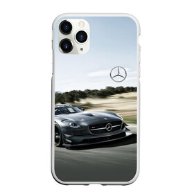 Чехол для iPhone 11 Pro Max матовый с принтом Mercedes в Новосибирске, Силикон |  | amg | germany | mercedes | motorsport | nature | power | sky | speed | trek | германия | мерседес | мощь | природа | скорость | трек