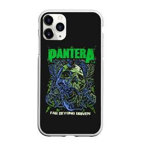 Чехол для iPhone 11 Pro Max матовый с принтом PANTERA в Новосибирске, Силикон |  | 1980 | 1990 | 80 | 80 е | 90 | cowboys | hell | metal | music | pantera | panther | retro | rock | метал | музыка | пантера | ретро | рок