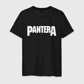 Мужская футболка хлопок с принтом PANTERA в Новосибирске, 100% хлопок | прямой крой, круглый вырез горловины, длина до линии бедер, слегка спущенное плечо. | music | pantera | rock | винни пол | грув метал | даймбэг даррелл | донни харт | пантера | рекс браун | рок | рок музыка | терри глэйз | томми брэдфорт | трэш металлических