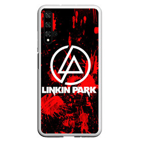 Чехол для Honor 20 с принтом Linkin Park в Новосибирске, Силикон | Область печати: задняя сторона чехла, без боковых панелей | chester bennington | linkin park | rock | группа | линкин парк | логотип | музыка | рок | рок н ролл | честер беннингтон | эмблема