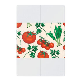 Магнитный плакат 2Х3 с принтом Летние овощи в Новосибирске, Полимерный материал с магнитным слоем | 6 деталей размером 9*9 см | 3d | зелень | летние | лето | лук | овощи | петрушка | помидоры | популярные | томаты