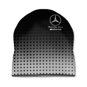 Шапка 3D с принтом Mercedes-Benz в Новосибирске, 100% полиэстер | универсальный размер, печать по всей поверхности изделия | Тематика изображения на принте: amg | mercedes | mercedes значок | mercedes лого | mercedes марка | амг | бенц | лого автомобиля | логотип мерседес | мерин | мерс | мерседес | мерседес бенз | мерседес лого | мерседес эмблема