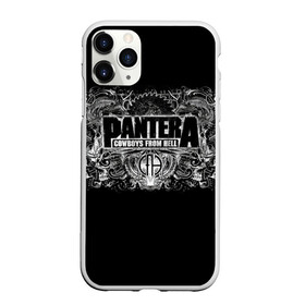 Чехол для iPhone 11 Pro Max матовый с принтом PANTERA в Новосибирске, Силикон |  | Тематика изображения на принте: pantera | американская метал группа | грув метал | группа | музыка | пантера | рок | рок группа