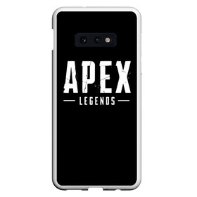 Чехол для Samsung S10E с принтом APEX LEGENDS в Новосибирске, Силикон | Область печати: задняя сторона чехла, без боковых панелей | apex | apex legends | battle | battle royal | bloodhound | titanfall | wraith | апекс | апекс легендс | батл рояль | битва | война | каустик | королевская битва