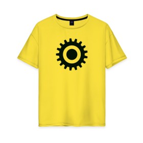 Женская футболка хлопок Oversize с принтом Заводной апельсин в Новосибирске, 100% хлопок | свободный крой, круглый ворот, спущенный рукав, длина до линии бедер
 | 