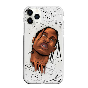 Чехол для iPhone 11 Pro матовый с принтом TRAVIS SCOTT в Новосибирске, Силикон |  | Тематика изображения на принте: america | astroworld | cactus jack | rap | travis scott | usa | wish you were here | америка | зарубежный реп | кактус джек | реп | сша | трэвис скотт