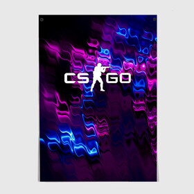 Постер с принтом CS GO NEON в Новосибирске, 100% бумага
 | бумага, плотность 150 мг. Матовая, но за счет высокого коэффициента гладкости имеет небольшой блеск и дает на свету блики, но в отличии от глянцевой бумаги не покрыта лаком | astralis | awp | counter strike | cs go | cs go global offensive | cs:go | faze clan | hyper beast | team liquid | астралис | кс го | тим ликвид | фейз клан | хайпер бист