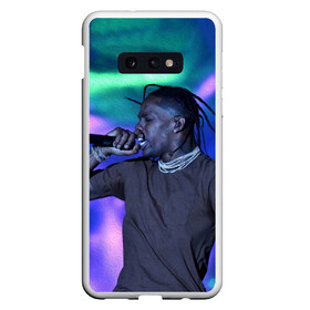 Чехол для Samsung S10E с принтом TRAVIS SCOTT в Новосибирске, Силикон | Область печати: задняя сторона чехла, без боковых панелей | astronomical | fortnite | travis scott | астрономикал | концерт | концерт в фортнайт | тревис скотт | трэвис скотт | фортнайт