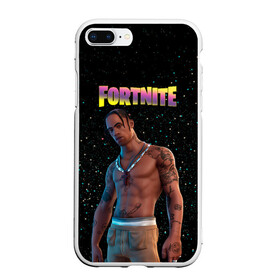 Чехол для iPhone 7Plus/8 Plus матовый с принтом Travis Scott Fortnite в Новосибирске, Силикон | Область печати: задняя сторона чехла, без боковых панелей | astronomical | epic games | fortnite | travis scott | ивент | ивент fortnite | концерт | концерт fortnite | скин travis scott | тревис | трэвис скотт | фортнайт