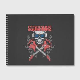 Альбом для рисования с принтом Scorpions в Новосибирске, 100% бумага
 | матовая бумага, плотность 200 мг. | klaus meine | live in munich | return to forever | rock music | scorpions | you like | клаус майне | маттиас ябс | рудольф шенкер | скорпионз