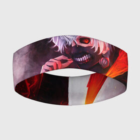 Повязка на голову 3D с принтом Ken Kaneki красные жала в Новосибирске,  |  | anime | ghoul | kaneki | ken | manga | tokyo | аниме | гуль | канеки | кен | манга | токийский