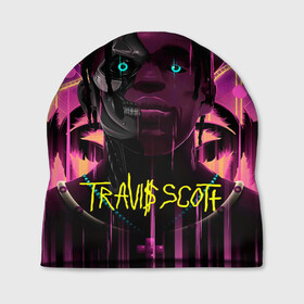 Шапка 3D с принтом TRAVIS SCOTT+FORTNITE в Новосибирске, 100% полиэстер | универсальный размер, печать по всей поверхности изделия | america | astro jack | astroworld | cactus jack | fortnite | fortnite 2 | fortnite х | rap | travis scott | usa | wish you were here | америка | астро джек | зарубежный реп | кактус джек | реп | сша | трэвис скотт | фортнайт | фортнайт 2