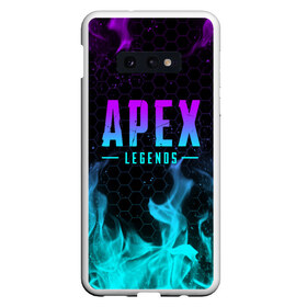 Чехол для Samsung S10E с принтом APEX LEGENDS в Новосибирске, Силикон | Область печати: задняя сторона чехла, без боковых панелей | apex | apex legends | battle | battle royal | bloodhound | titanfall | wraith | апекс | апекс легендс | батл рояль | битва | война | каустик | королевская битва