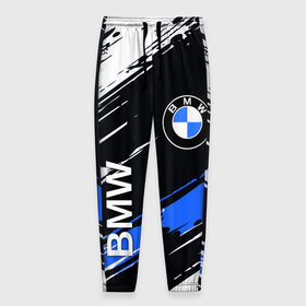 Мужские брюки 3D с принтом BMW в Новосибирске, 100% полиэстер | манжеты по низу, эластичный пояс регулируется шнурком, по бокам два кармана без застежек, внутренняя часть кармана из мелкой сетки | Тематика изображения на принте: auto | bmw | bmw 3 | bmw 5. | bmw m5 | i8 | x5 | x6 | авто | бмв