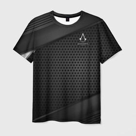 Мужская футболка 3D с принтом Assassins Creed в Новосибирске, 100% полиэфир | прямой крой, круглый вырез горловины, длина до линии бедер | action | adventure | анимус | асасин | ассасин | дезмонд | кредо | крестовый | майлс | наемник | стелс | тамплиер