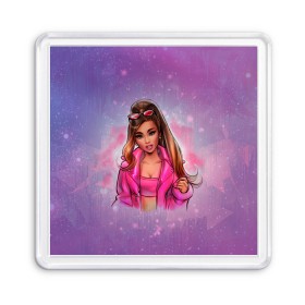 Магнит 55*55 с принтом Ariana Grande в Новосибирске, Пластик | Размер: 65*65 мм; Размер печати: 55*55 мм | Тематика изображения на принте: ariana grande | music | singer | альбом | ариана гранде | арт | девушки | звезда | знаменитость | любимые | музыка | певцы | персонаж | портрет | сша