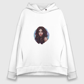 Женское худи Oversize хлопок с принтом selena gomez в Новосибирске, френч-терри — 70% хлопок, 30% полиэстер. Мягкий теплый начес внутри —100% хлопок | боковые карманы, эластичные манжеты и нижняя кромка, капюшон на магнитной кнопке | Тематика изображения на принте: music | rare | selena | selena gomez | singer | альбом | арт | девушки | звезда | знаменитость | любимые | музыка | певцы | персонаж | портрет | селена | селена гомез | сша