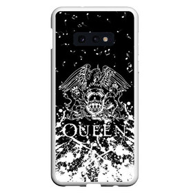 Чехол для Samsung S10E с принтом QUEEN в Новосибирске, Силикон | Область печати: задняя сторона чехла, без боковых панелей | queen | британская рок группа | квин | куин | кьюин | мистер робот | музыка | рами малек | рок | рок музыка | фредди меркьюри