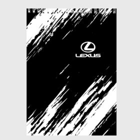 Скетчбук с принтом LEXUS ЛЕКСУС в Новосибирске, 100% бумага
 | 48 листов, плотность листов — 100 г/м2, плотность картонной обложки — 250 г/м2. Листы скреплены сверху удобной пружинной спиралью | Тематика изображения на принте: auto | lexus | sport | авто | автомобиль | автомобильные | бренд | лексус | марка | машины | спорт