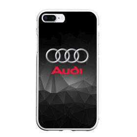 Чехол для iPhone 7Plus/8 Plus матовый с принтом AUDI в Новосибирске, Силикон | Область печати: задняя сторона чехла, без боковых панелей | audi | auto | rs | sport | авто | автомобиль | автомобильные | ауди | бренд | марка | машины | спорт