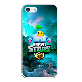 Чехол для iPhone 5/5S матовый с принтом Sprout Brawl Stars в Новосибирске, Силикон | Область печати: задняя сторона чехла, без боковых панелей | Тематика изображения на принте: brawl | brawl stars | sprout | бравл | бравл старс | росток | спраут | спраут brawl stars | спроут