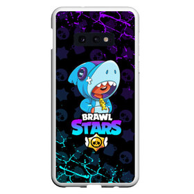 Чехол для Samsung S10E с принтом BRAWL STARS LEON SHARK в Новосибирске, Силикон | Область печати: задняя сторона чехла, без боковых панелей | bibi | br | brawl stars | coach mike | crow | leon | leon shark | max | mecha crow | mr.p | phoenix | sally leon | spike | unicorn | virus 8 bit | werewolf | ворон | оборотень | пингвин