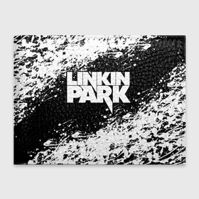 Обложка для студенческого билета с принтом LINKIN PARK [5] в Новосибирске, натуральная кожа | Размер: 11*8 см; Печать на всей внешней стороне | Тематика изображения на принте: linkin | linkin park | music | park | rock | линкин | линкин парк | музыка | парк | рок