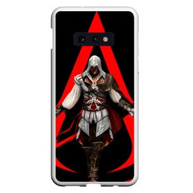 Чехол для Samsung S10E с принтом Assassin’s Creed [02] в Новосибирске, Силикон | Область печати: задняя сторона чехла, без боковых панелей | ezio | game | ubisoft | ассасин крид | кредо ассасина | эцио