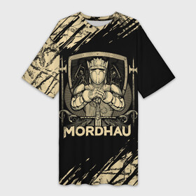Платье-футболка 3D с принтом Mordhau (Z) в Новосибирске,  |  | game | hack and slash | mordhau | play | triternion | ближний бой | игра | игры | мордхау | реконструкция | рукапашка | рукопашка | рыцари | рыцарь