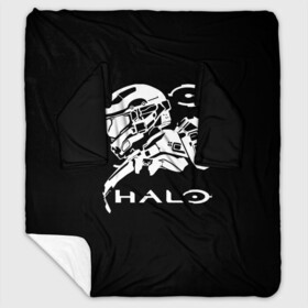 Плед с рукавами с принтом HALO в Новосибирске, 100% полиэстер | Закругленные углы, все края обработаны. Ткань не мнется и не растягивается. Размер 170*145 | combat evolved | halo | halo 2 | игра | ковенант | мастер чиф | стрелялка | хало | хало 2 | шутер | элит арбитр