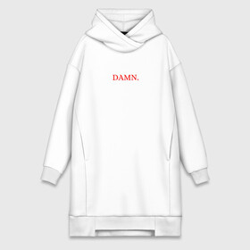 Платье-худи хлопок с принтом damn merch в Новосибирске,  |  | aftermath | damn | dawg | hip | hip hop | hop | interscope | kendrick | kendrick lamar | kid | lamar | official video | rap | rap hip hop | records | tde | top