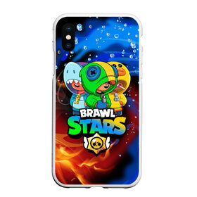 Чехол для iPhone XS Max матовый с принтом BRAWL STARS LEON SKINS в Новосибирске, Силикон | Область печати: задняя сторона чехла, без боковых панелей | bibi | brawl stars | coach mike | crow | leon | leon shark | max | mecha crow | mr.p | phoenix | sally leon | spike | sprout | unicorn | virus 8 bit | werewolf | ворон | оборотень | пингвин