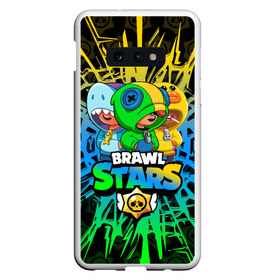 Чехол для Samsung S10E с принтом BRAWL STARS LEON SKINS в Новосибирске, Силикон | Область печати: задняя сторона чехла, без боковых панелей | bibi | brawl stars | coach mike | crow | leon | leon shark | max | mecha crow | mr.p | phoenix | sally leon | spike | sprout | unicorn | virus 8 bit | werewolf | ворон | оборотень | пингвин