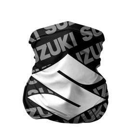 Бандана-труба 3D с принтом SUZUKI (9) в Новосибирске, 100% полиэстер, ткань с особыми свойствами — Activecool | плотность 150‒180 г/м2; хорошо тянется, но сохраняет форму | suzuki | авто | автомобиль | сузуки