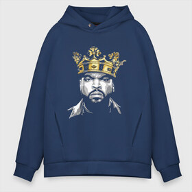 Мужское худи Oversize хлопок с принтом Ice Cube King в Новосибирске, френч-терри — 70% хлопок, 30% полиэстер. Мягкий теплый начес внутри —100% хлопок | боковые карманы, эластичные манжеты и нижняя кромка, капюшон на магнитной кнопке | 2pac | black | compton | dog | dr dre | hip hop | ice cube | king | nwa | rap | snoop dogg | west coast | westside | айс кьюб | гангстер | голос улиц | король | микрофон | музыка | рифма | рэп | рэпер | хип хоп