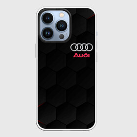Чехол для iPhone 13 Pro с принтом AUDI в Новосибирске,  |  | audi | auto | rs | sport | авто | автомобиль | автомобильные | ауди | бренд | марка | машины | спорт